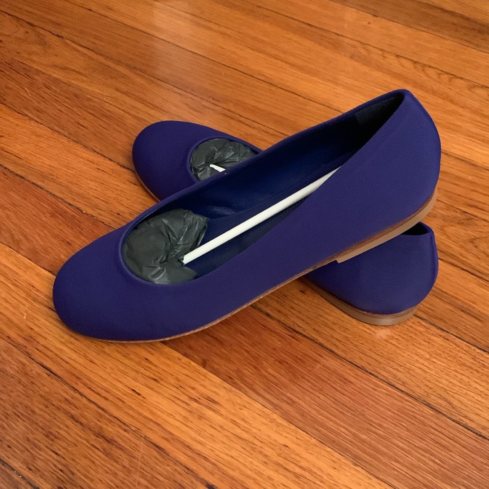 blue marni ballet flats NEW IN BOX